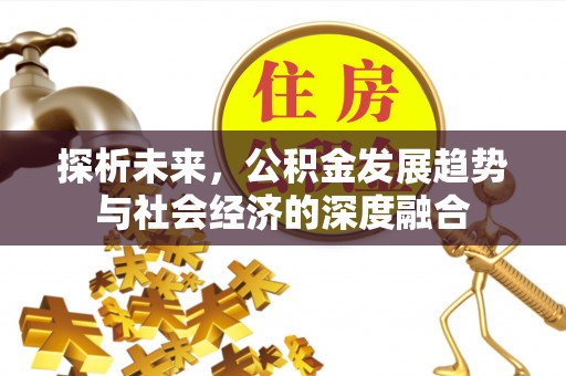 天宁探析未来，公积金发展趋势与社会经济的深度融合