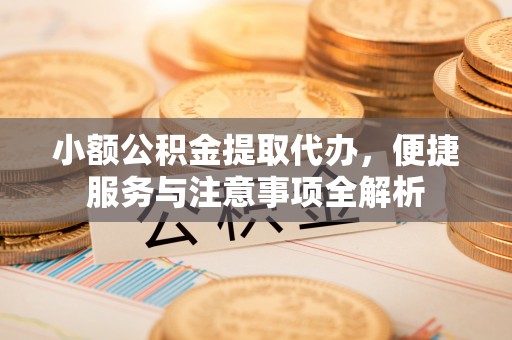 天宁小额公积金提取代办，便捷服务与注意事项全解析